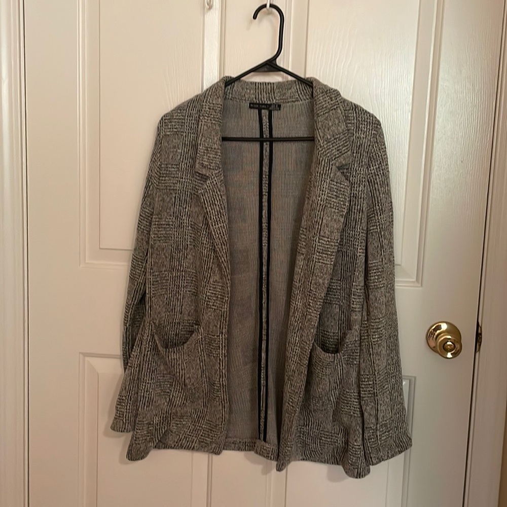Sweater blazer